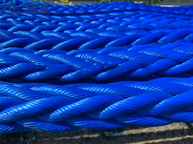 High Breaking Strength and Soft Handle HMPE Mooring Rope