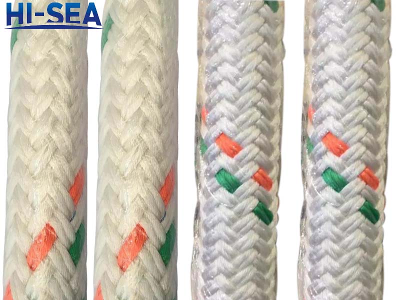 12-Strand Synthetic Polyester Coated UHMWPE or HMPE Marine Tow Rope