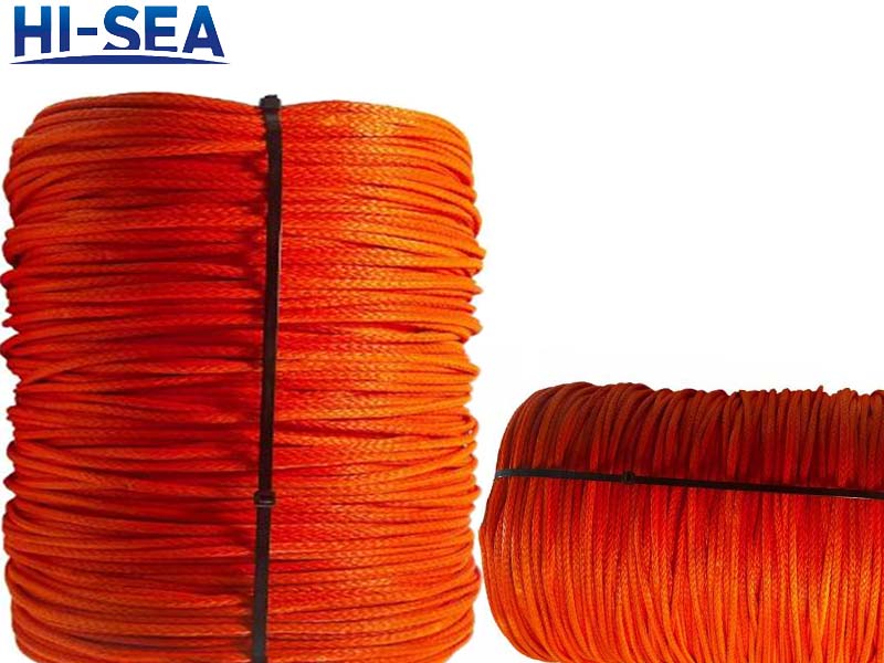 12 Strand of High-Strength UHMWPE Rope, Mooring Tail