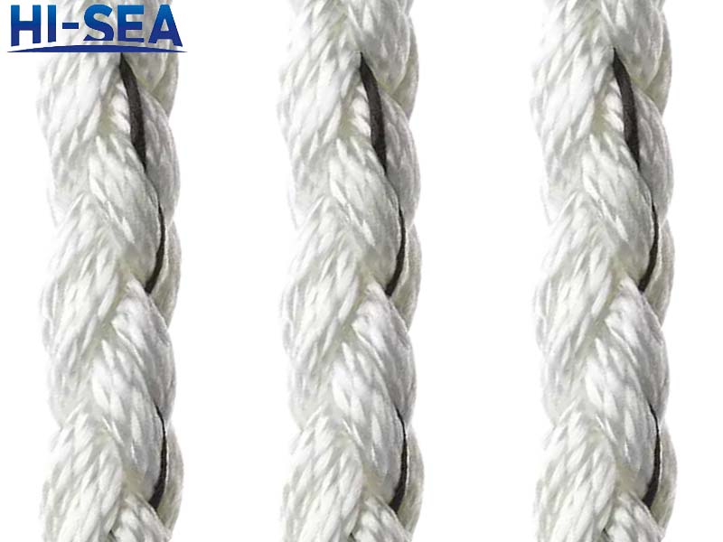 Hi-Sea Three-Inch Diameter Six-Strand Marine Nylon Rope, Mooring Rope