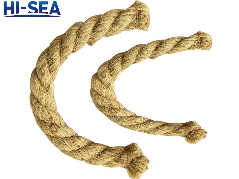 3 or 4 Strands Natural Manila or Sisal Jute Rope for Marine