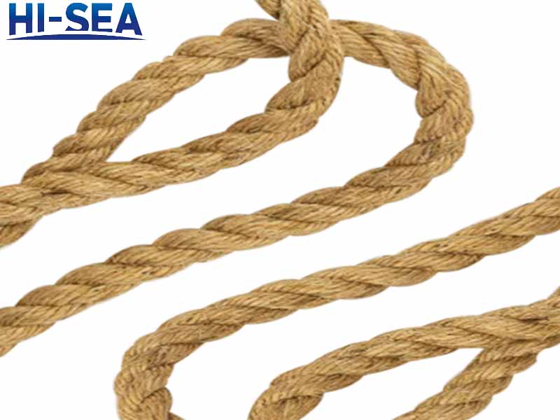 Marine High-Strength Sisal Rope, Wear-Resistant Manila Rope