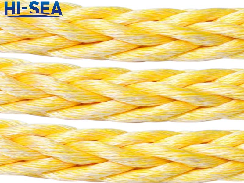 High Breaking Strength Polyester Polypropylene Mixed Mooring Rope